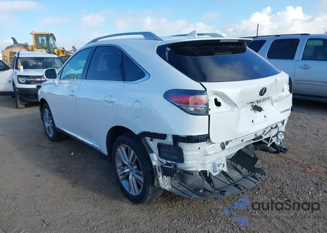 2015 Lexus Rx 450H 450H z USA, uszkodzony, nr VIN 2T2BC1BA5FC002722